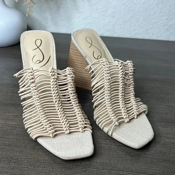 Sam Edelman Laurette Women's Strappy Open Toe Heels - Picture 11 of 12